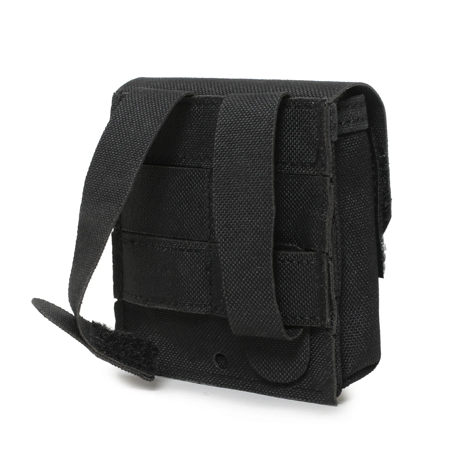 Vista trasera con anclaje MOLLE para chaleco o mochila
