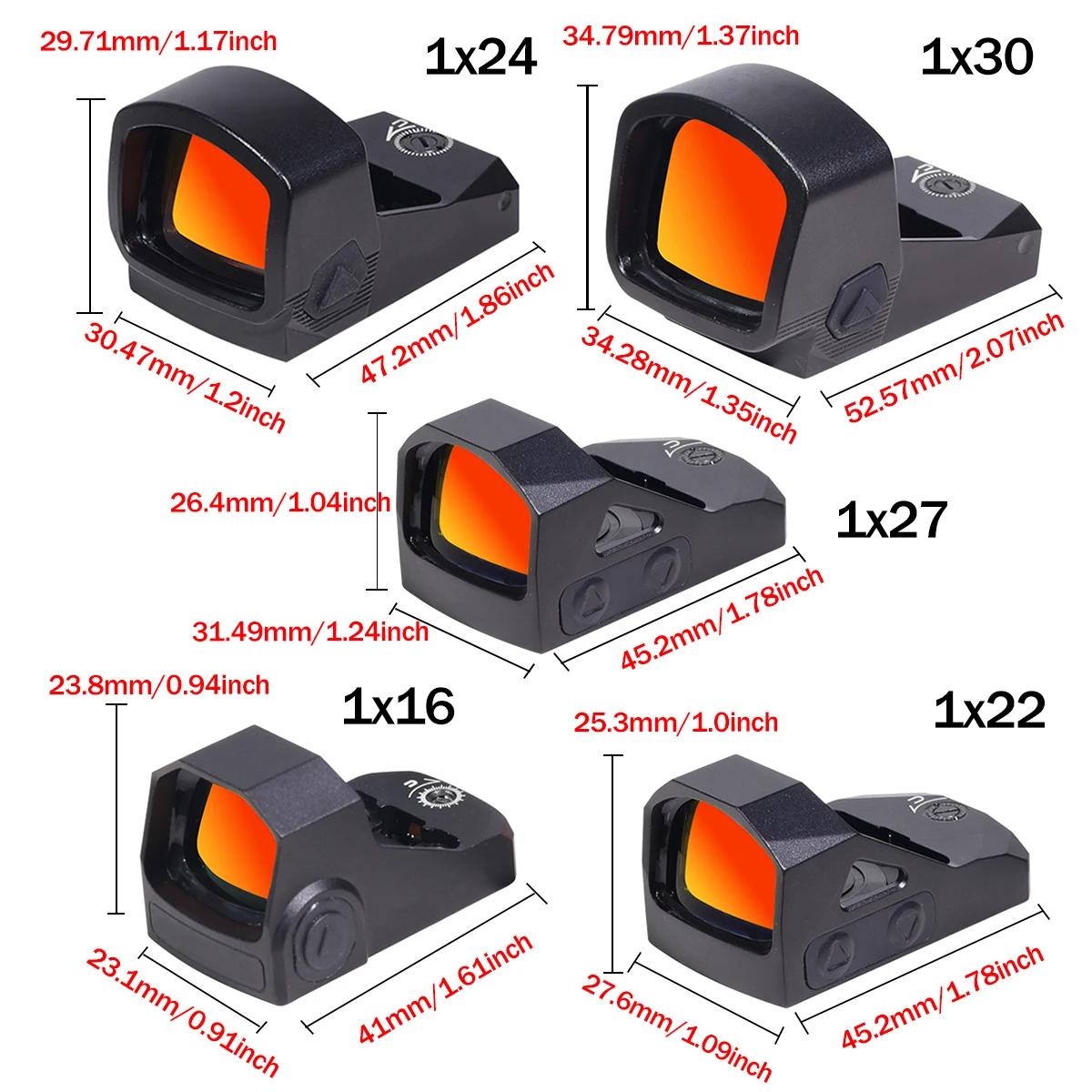 SW Red Dot óptica réflex para caza con retícula ajustable - imagen 2