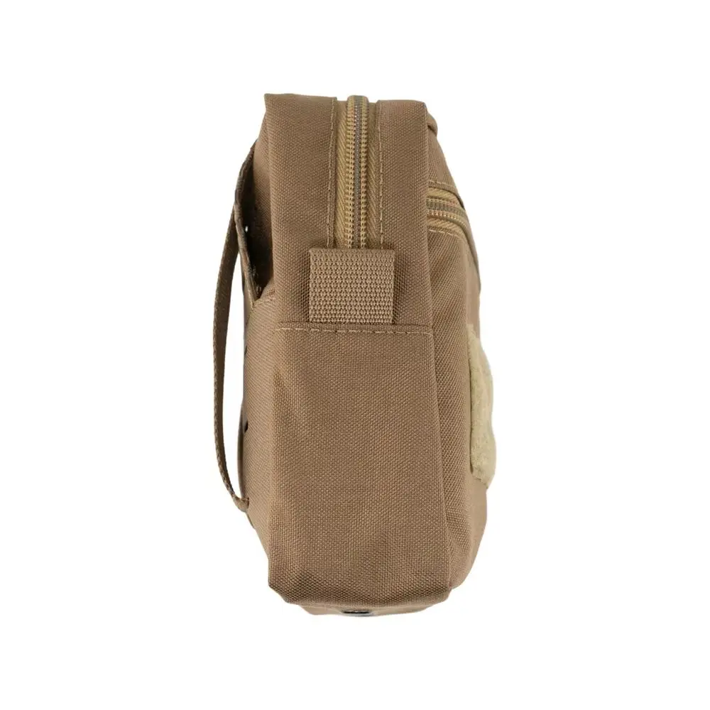 Bolsa táctica MOLLE cuadrada con cierre lateral para caza y aire libre