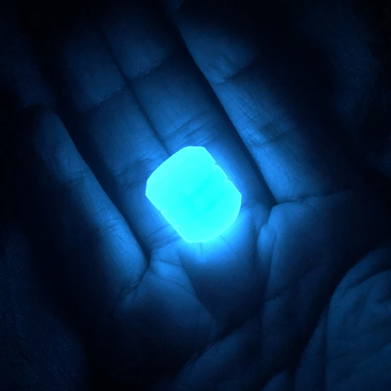 Hebilla colgante de cuerda luminosa resina EDC para mochila y llavero - imagen 5