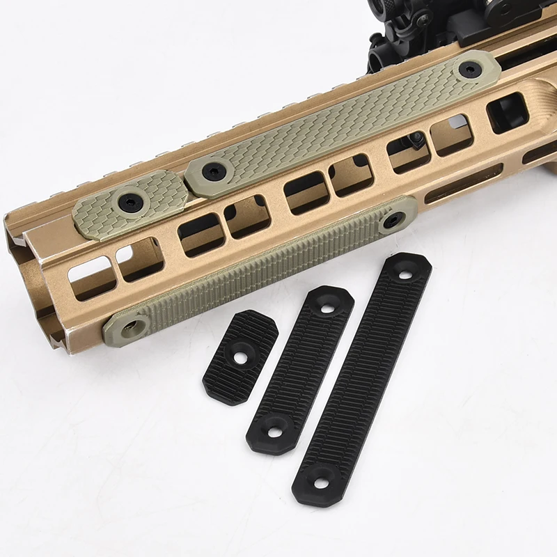 Cubierta de riel M-LOK táctica de nylon para Picatinny 3D - imagen 2
