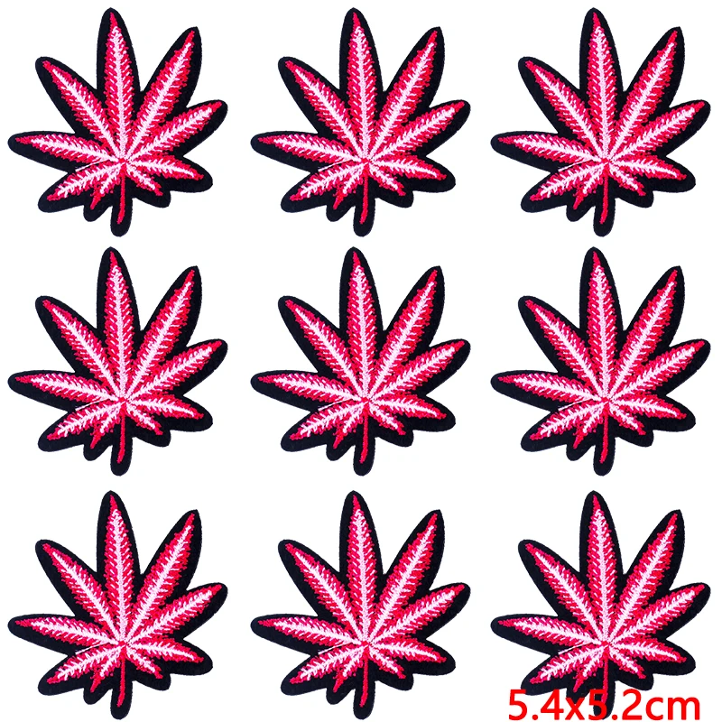 Variedad de diseños de rayas y símbolos hippies