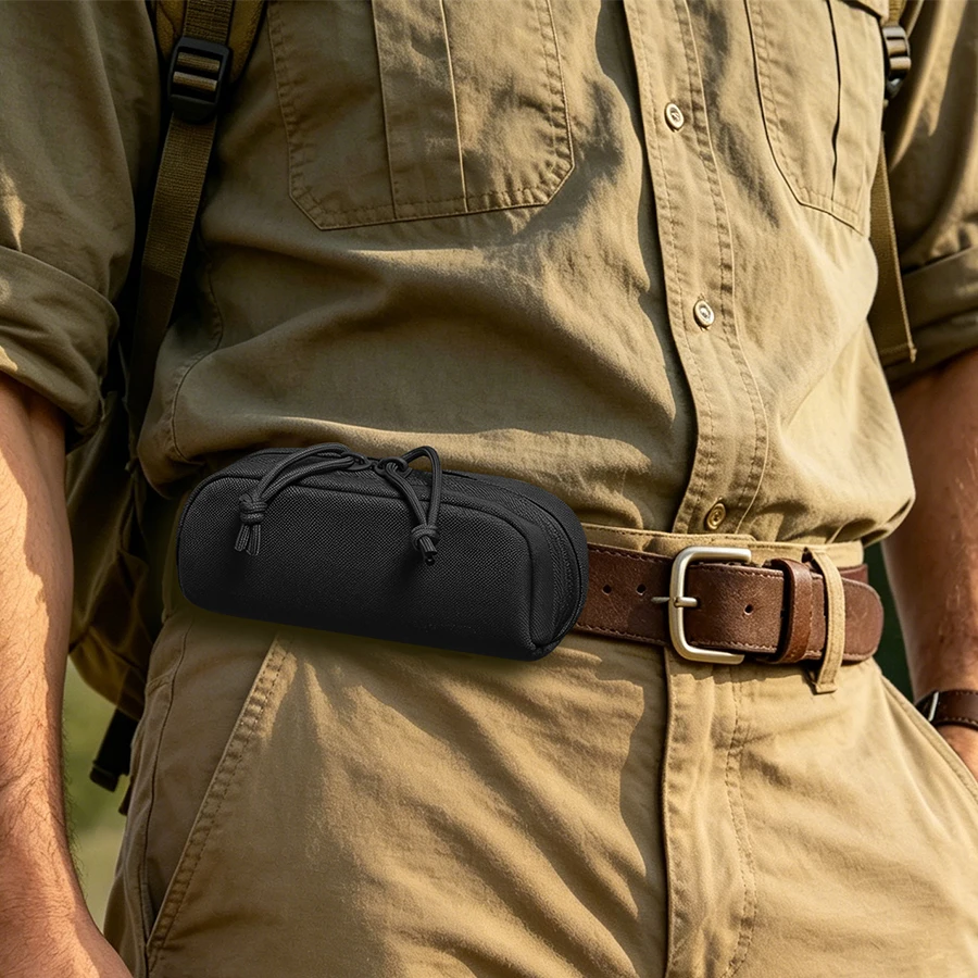 Estuche táctico MOLLE para gafas rígido nailon organizador - imagen 5