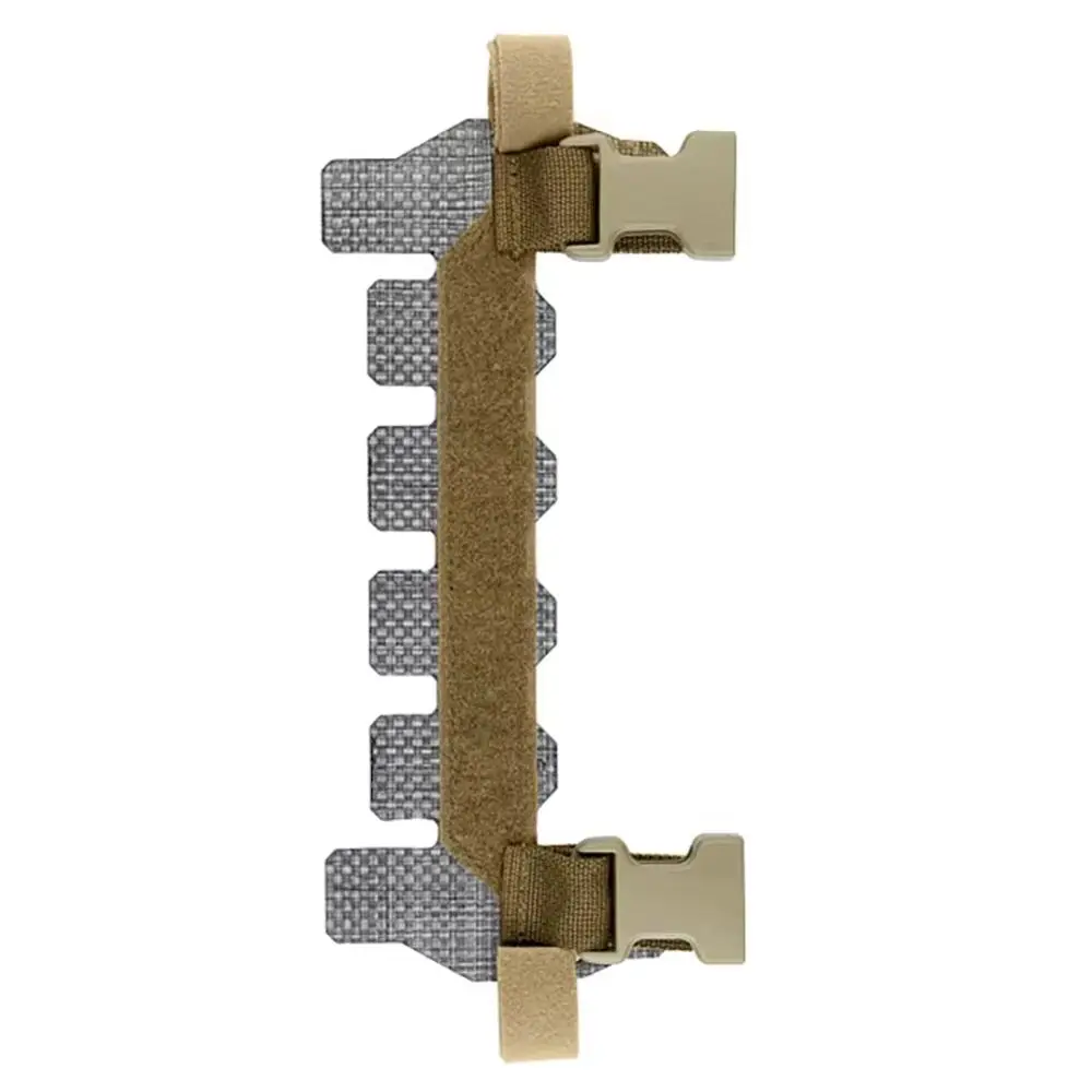 Chaleco táctico MOLLE con placa conversión de pecho