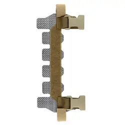 Chaleco táctico MOLLE con placa conversión de pecho