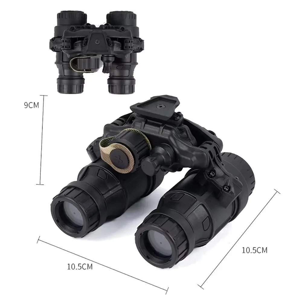 NVG DTNVS gafas visión nocturna táctica para casco FAST, montaje G19 - imagen 3