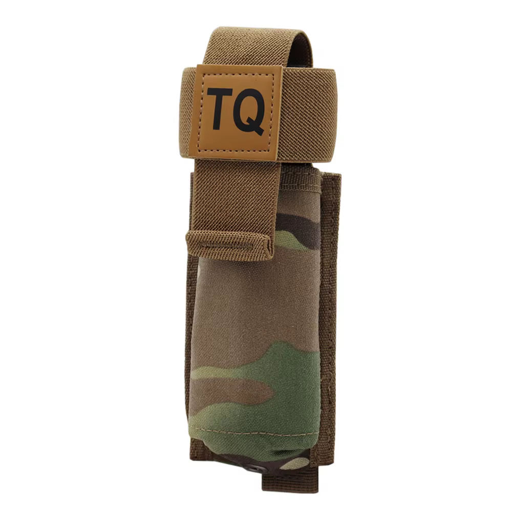 Bolsa torniquete táctico MOLLE con soporte TQ kit trauma EMT - imagen 4