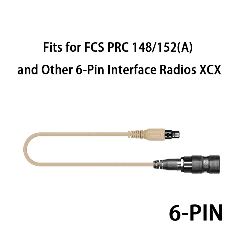 Adaptador de cable PTT Baofeng a Kenwood, conector metálico - imagen 3