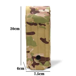 Bolsa táctica MOLLE para cargador de rifle M4 o AK