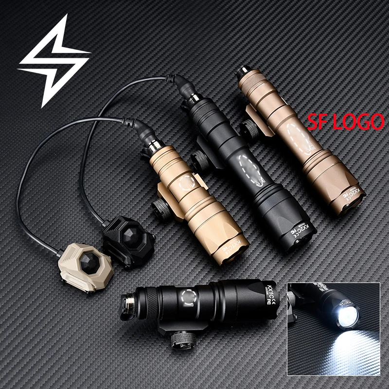 Axon SL linterna táctica LED Picatinny con botón de presión