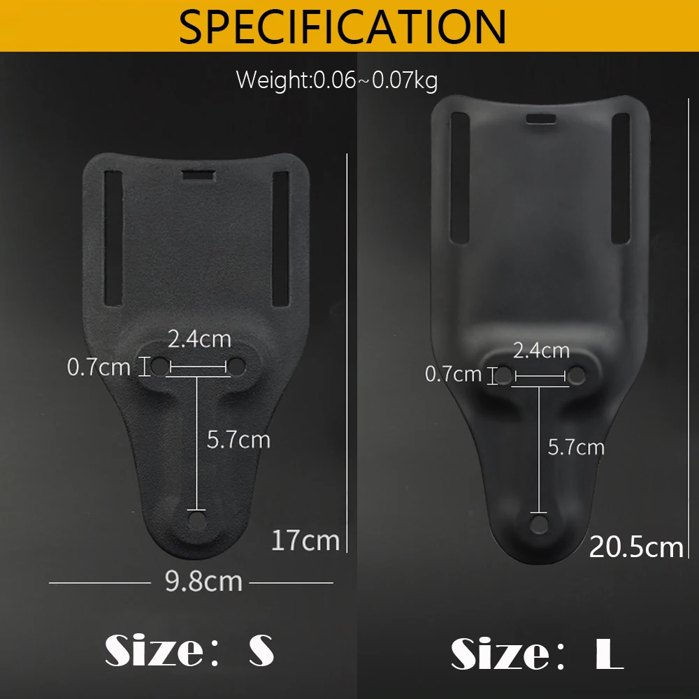 Funda táctica pierna drops leg QLS liberación rápida multicalibre - imagen 3