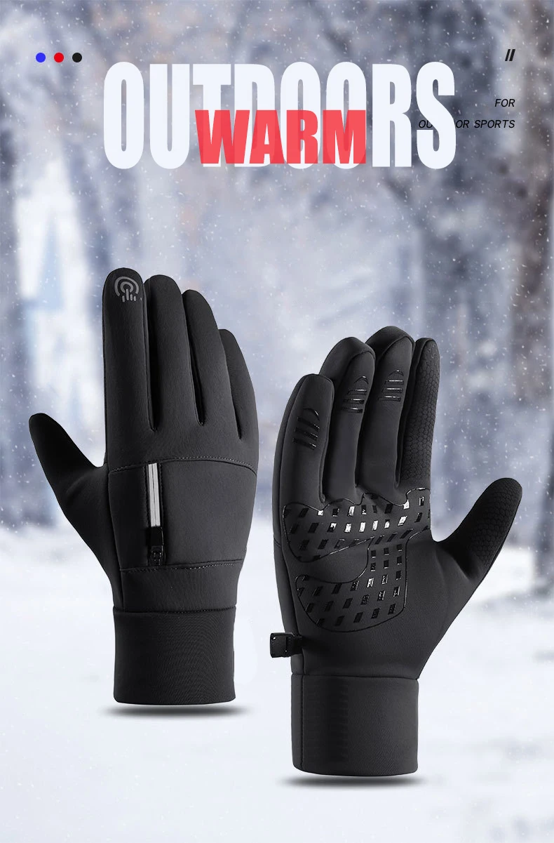 Guantes de invierno con diseño listo para uso en exterior
