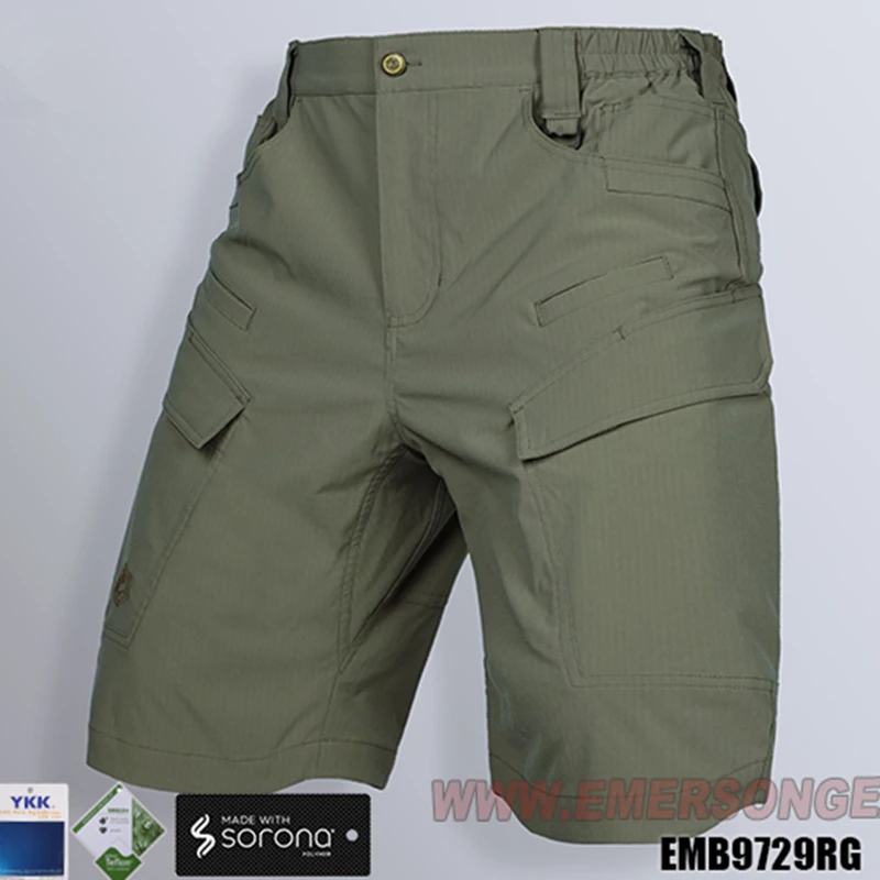 Emersongear Antelope pantalones cortos tácticos impermeables cargo - imagen 4