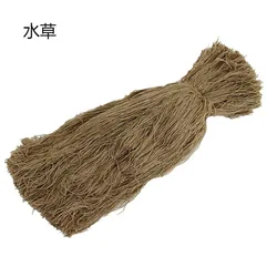 Hilo para traje ghillie sintético, camuflaje caza y airsoft