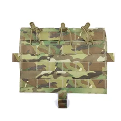 JPC AVS 2.0 Chaleco táctico MOLLE con triple bolsa panel resistente
