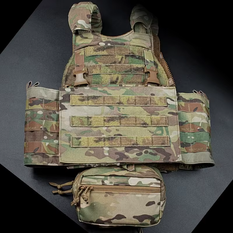 MK4 bolsa táctica de pecho con bolsillo colgante y cargadores - imagen 2