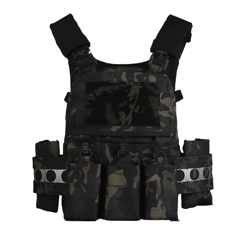 Ferro portaplacas FCPC chaleco táctico MOLLE para airsoft y caza - imagen 2