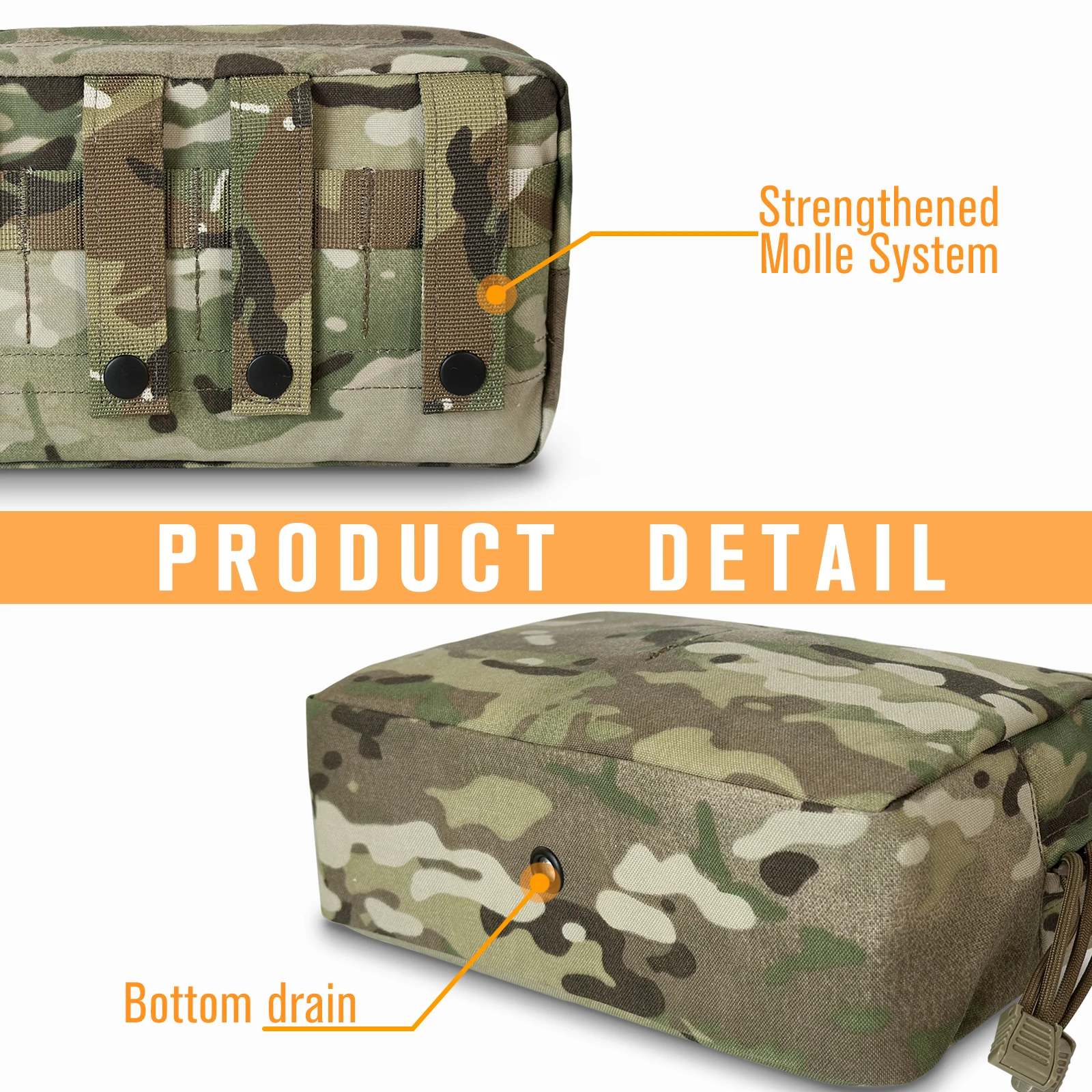UNIONTAC Bolsa Administrador Táctica MOLLE 500D para EDC - imagen 5