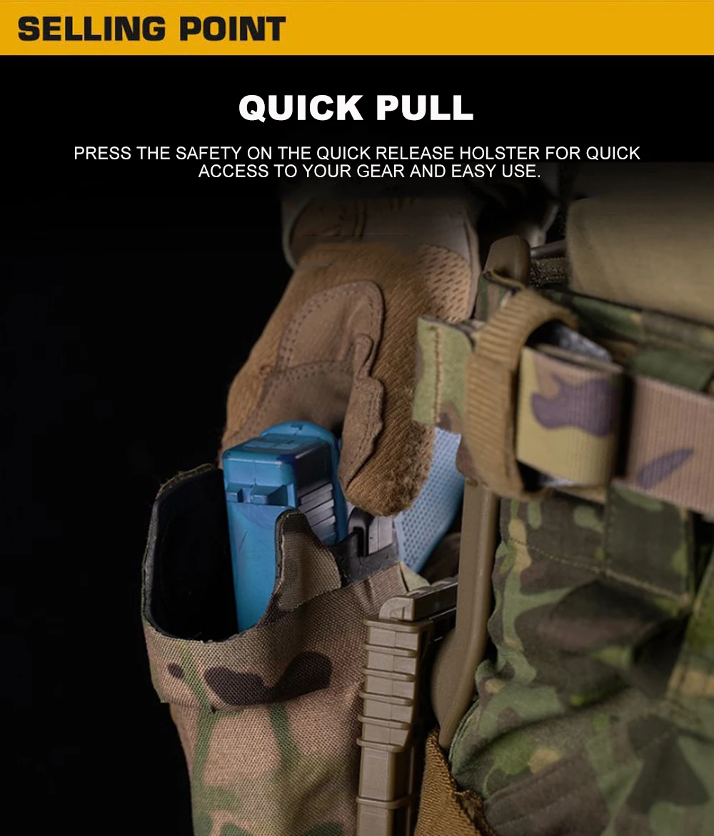 Perfil de la funda con plataforma QLS