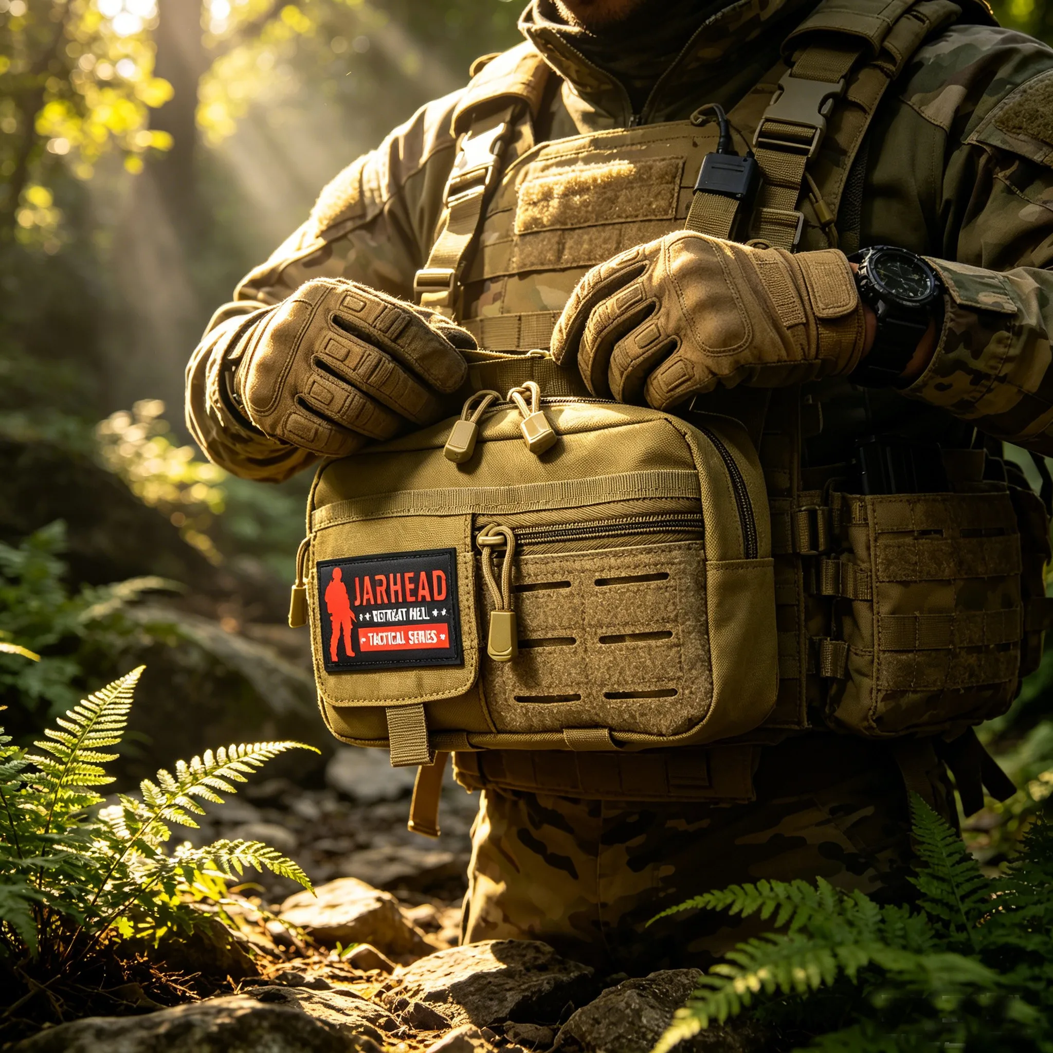 Sistema MOLLE y montaje en equipo