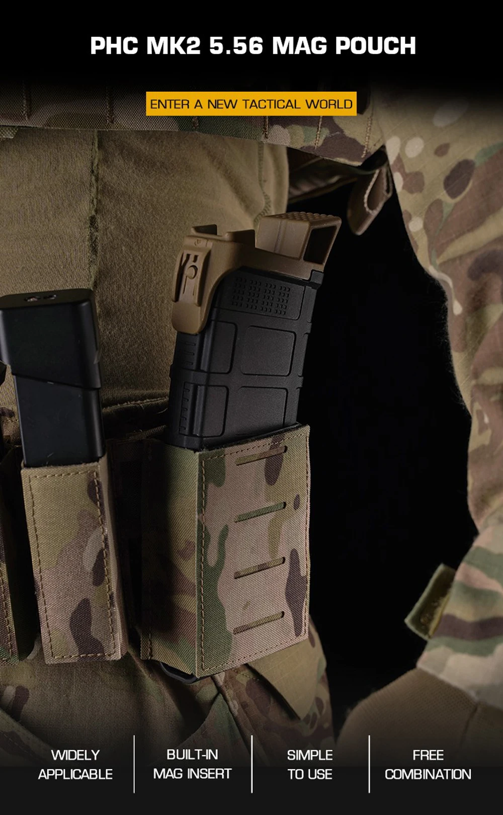 Bolsa MK2 en uso