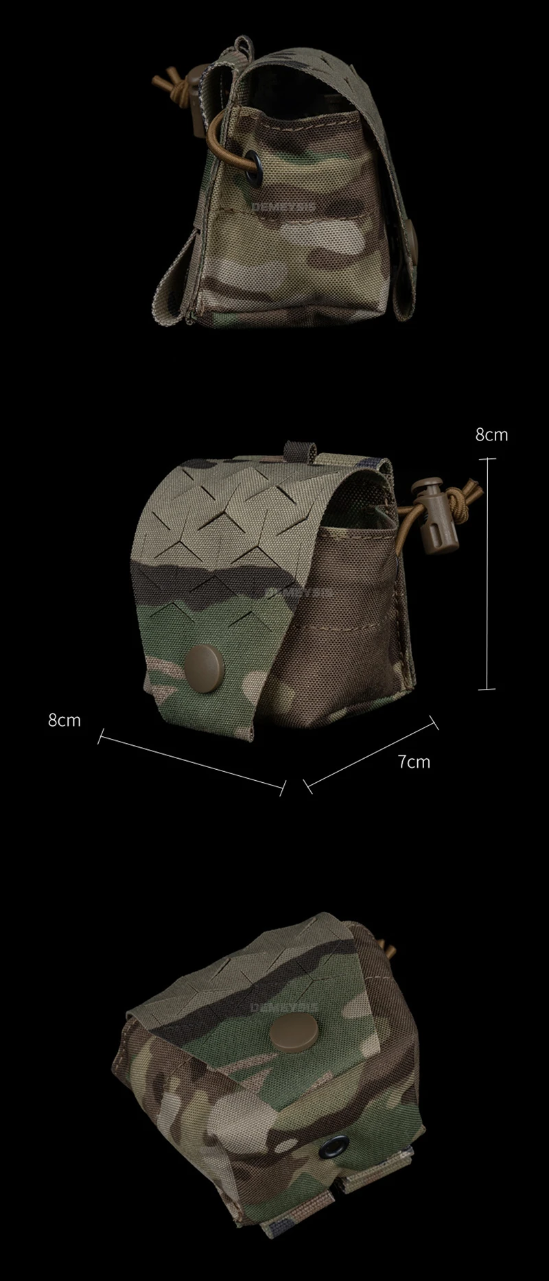 Bolsa táctica en diferentes colores