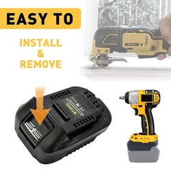Adaptador de batería MT20DL Makita 18V a Dewalt 20V