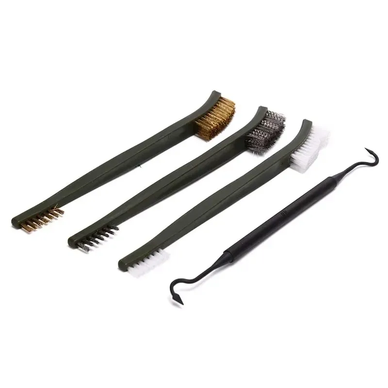 Kit limpieza rifle y pistola – Set completo cepillos y herramientas táctico - imagen 5