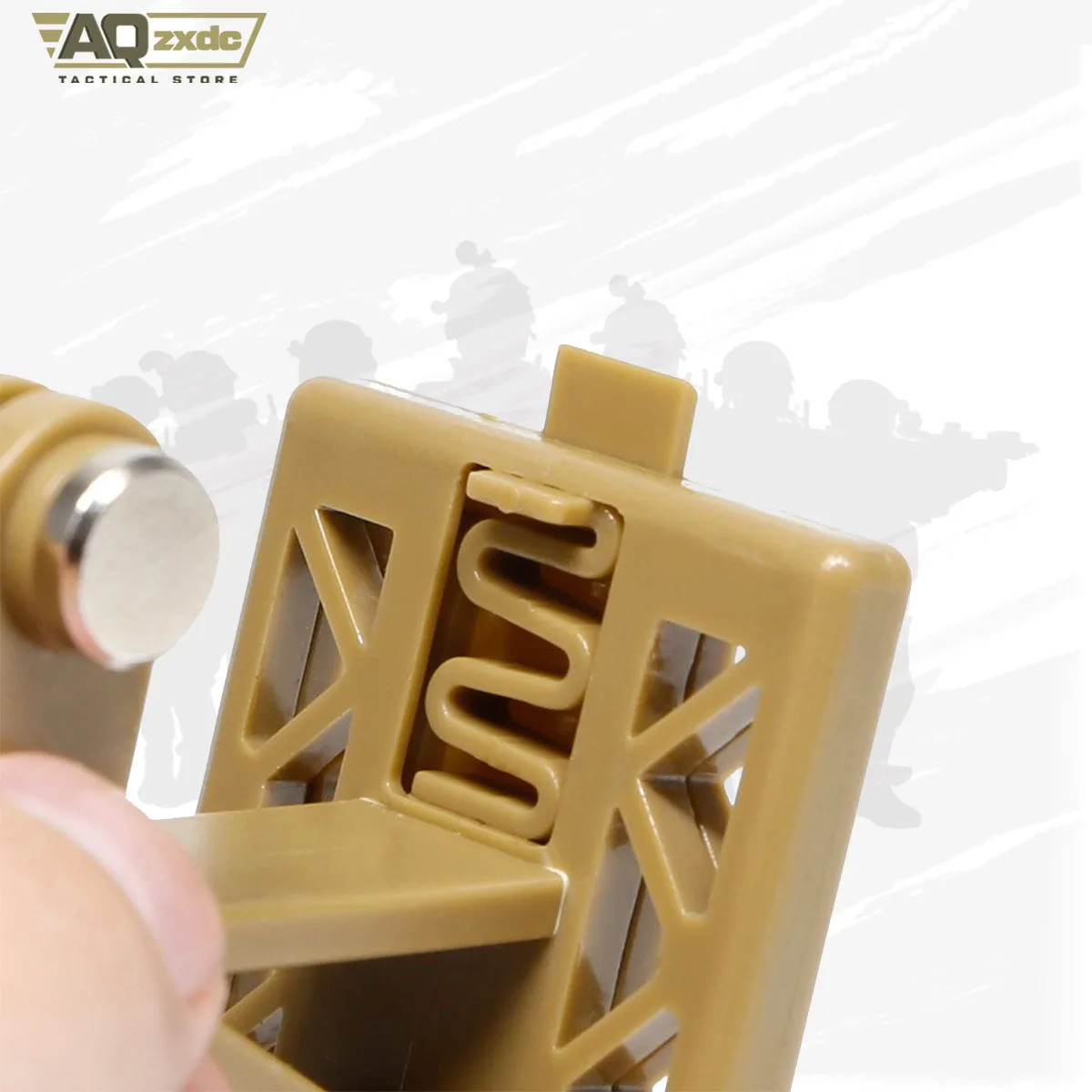 AQzxdc Base de montaje para casco NVG con soporte de camara de accion - imagen 4