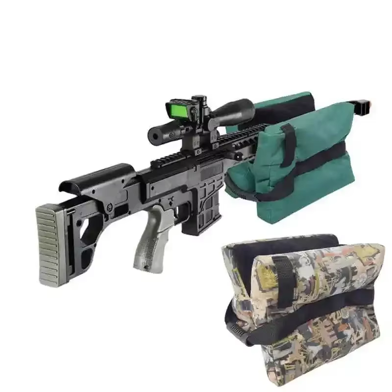 Bolsa de tiro portátil rifle y pistola - Soporte delantero-trasero