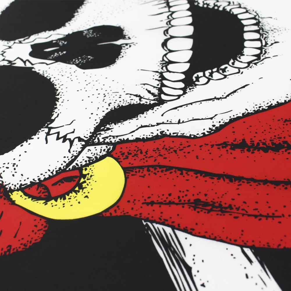 Bandera Jolly Roger calavera con pañuelo rojo para decoración - imagen 5
