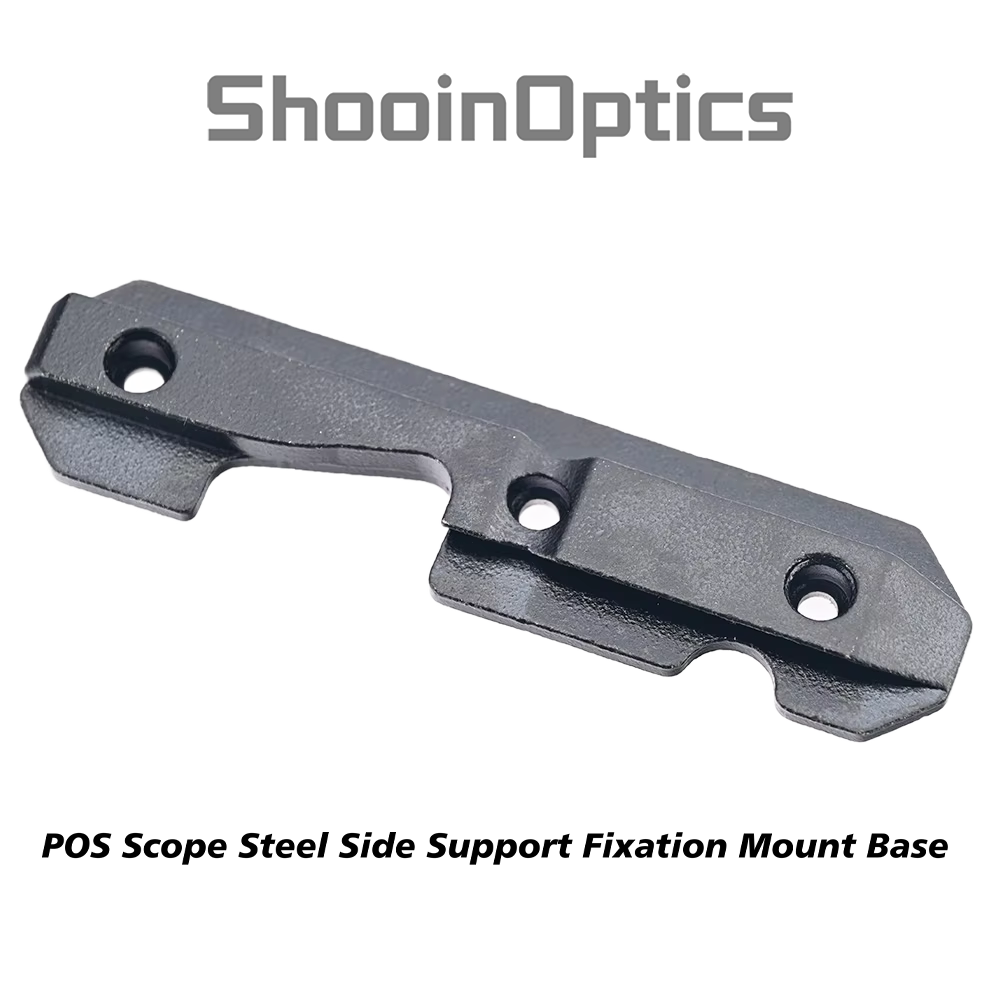 Shooin Optics Riel Lateral Dovetail AK – Montaje Acero Táctico - imagen 2