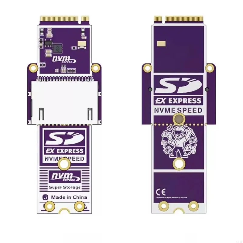 Adaptador interno M.2 PCIe para escritorio – Ranura tarjeta completa 79,6 mm - imagen 2