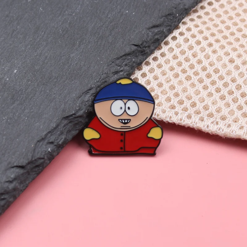 Pin metálico South Park de aleación – Insignia para coleccionar - imagen 3