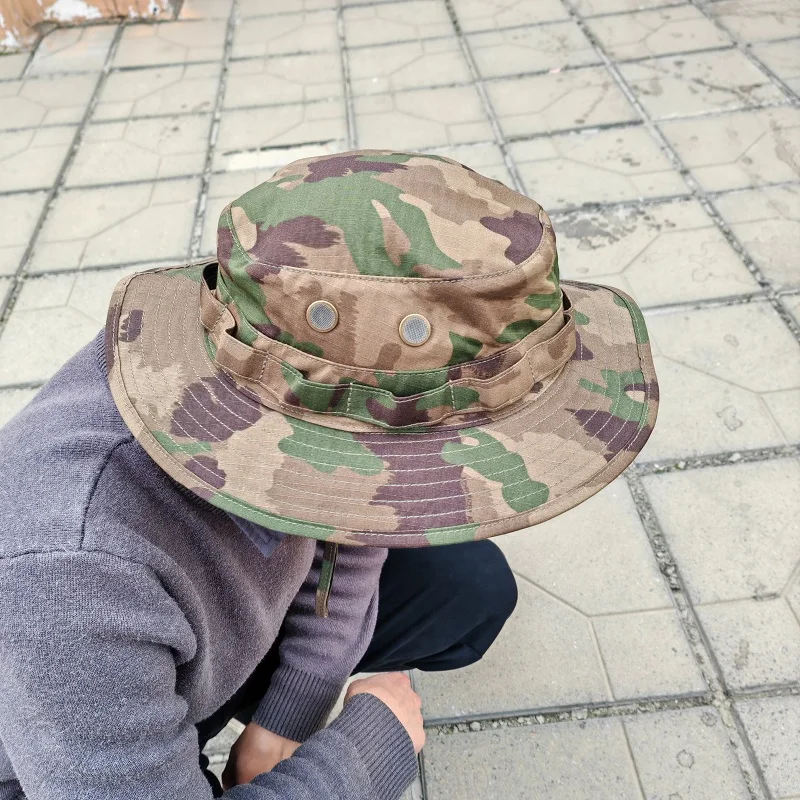Sombrero Benni Táctico MARPAT Suizo – Boonie Hat Transpirable con Protección Solar - imagen 3