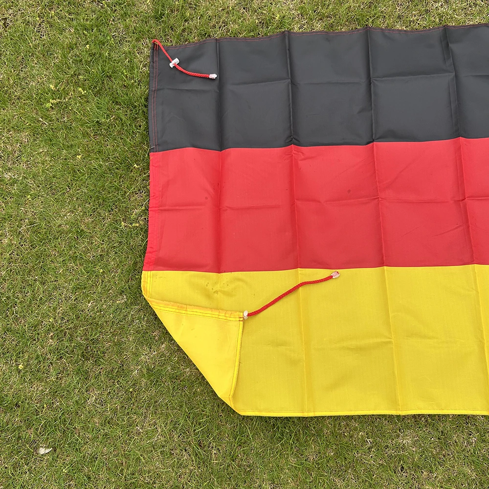 Bandera Alemania poliéster alta resistencia para interior y exterior - imagen 4