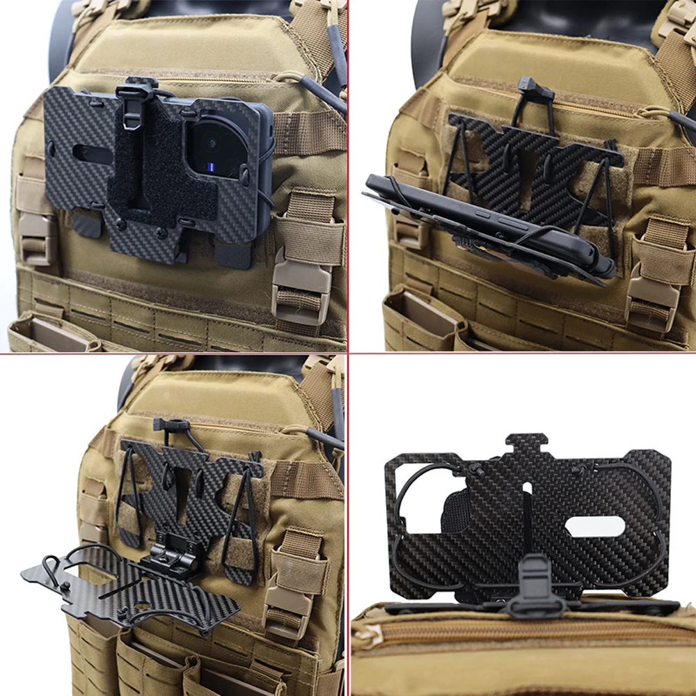 Soporte táctico plegable fijación MOLLE