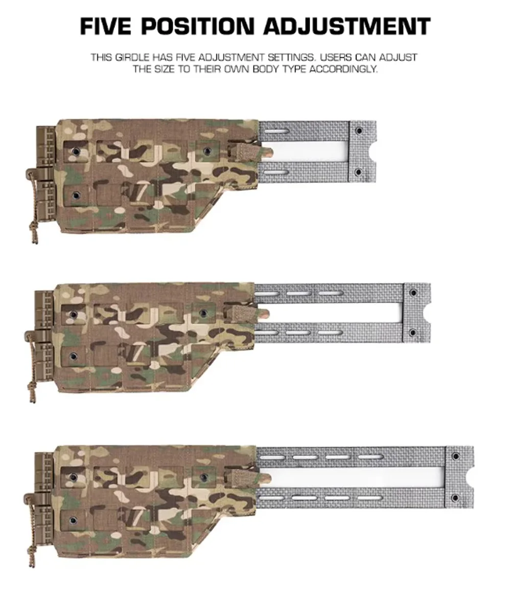 Kit Hebillas Liberación Rápida Tácticas MOLLE para Chaleco - imagen 5