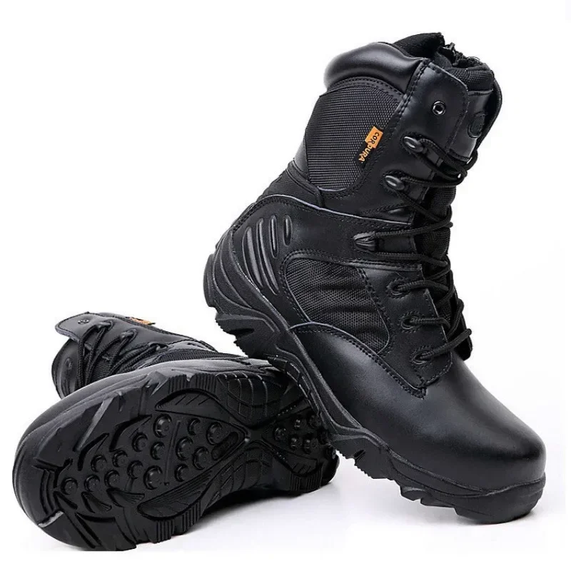 Botas tácticas Desert de cuero para hombre – Resistentes al frío - imagen 2