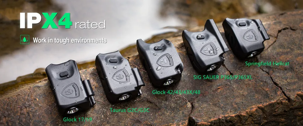 Indicador de batería y selector de modos