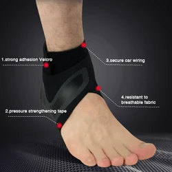 Tobillera militar transpirable – Soporte de compresión para running y fitness