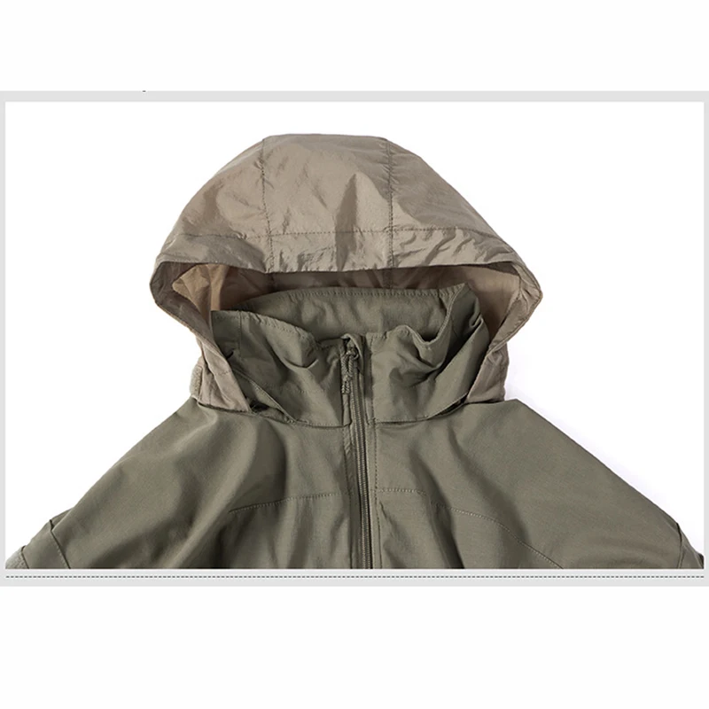 PCU L5 chaqueta táctica estilo SEAL abrigo concha suave nylon - imagen 2
