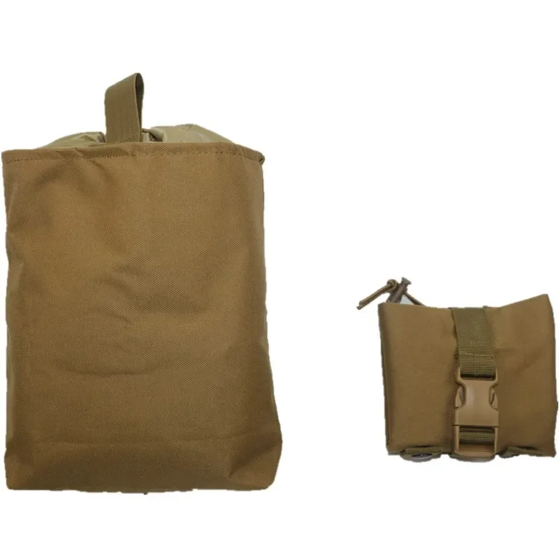 Bolsa táctica MOLLE plegable de nailon para cinturón al aire libre - imagen 3