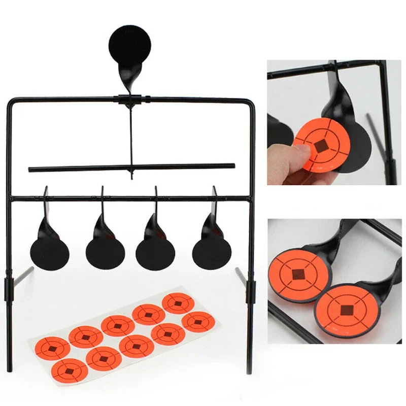 Dianas metálicas giratorias con reinicio automático para airsoft - imagen 2