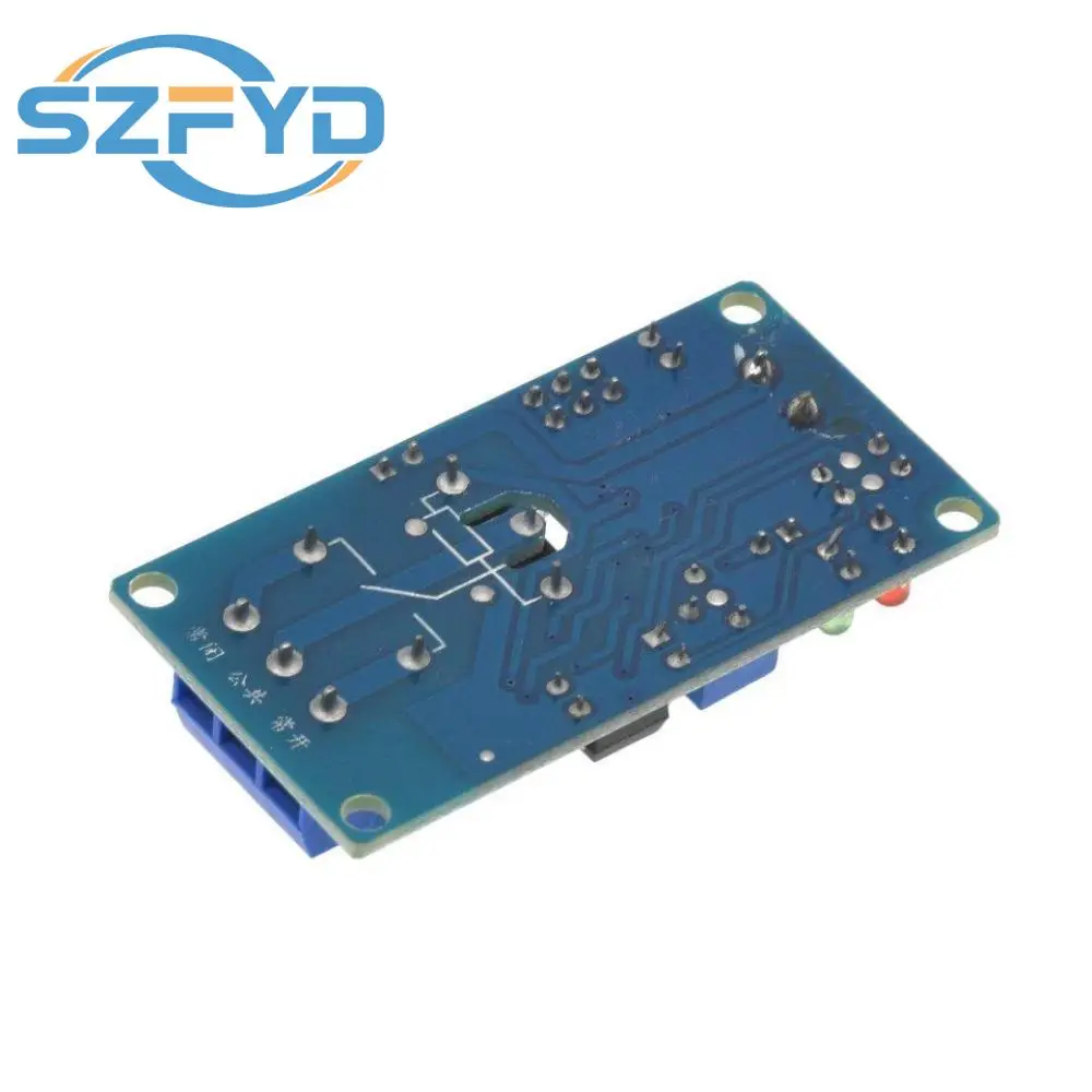 Módulo relé temporizador LED 5V-12V retardo ajustable - imagen 5