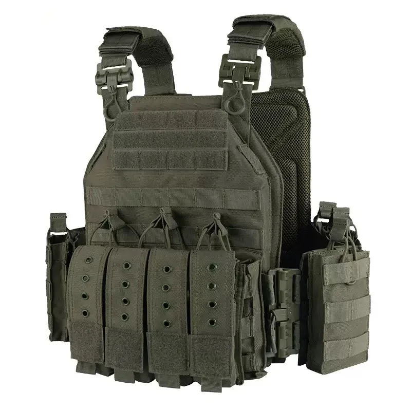 Chaleco táctico de liberación rápida para entrenamiento y campo