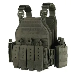 Chaleco táctico de liberación rápida para entrenamiento y campo
