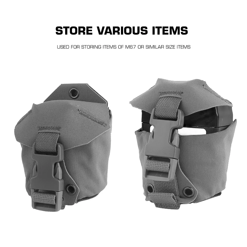 Bolsa táctica GP M67 porta granadas y baterías PRC-152 - imagen 3