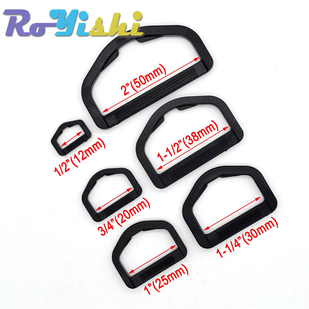 Correa táctica D-ring negra – Fleje de sujeción para equipamiento - imagen 5