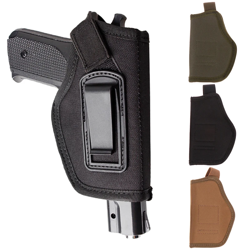 Funda táctica oculta para cinturón con clip metálico
